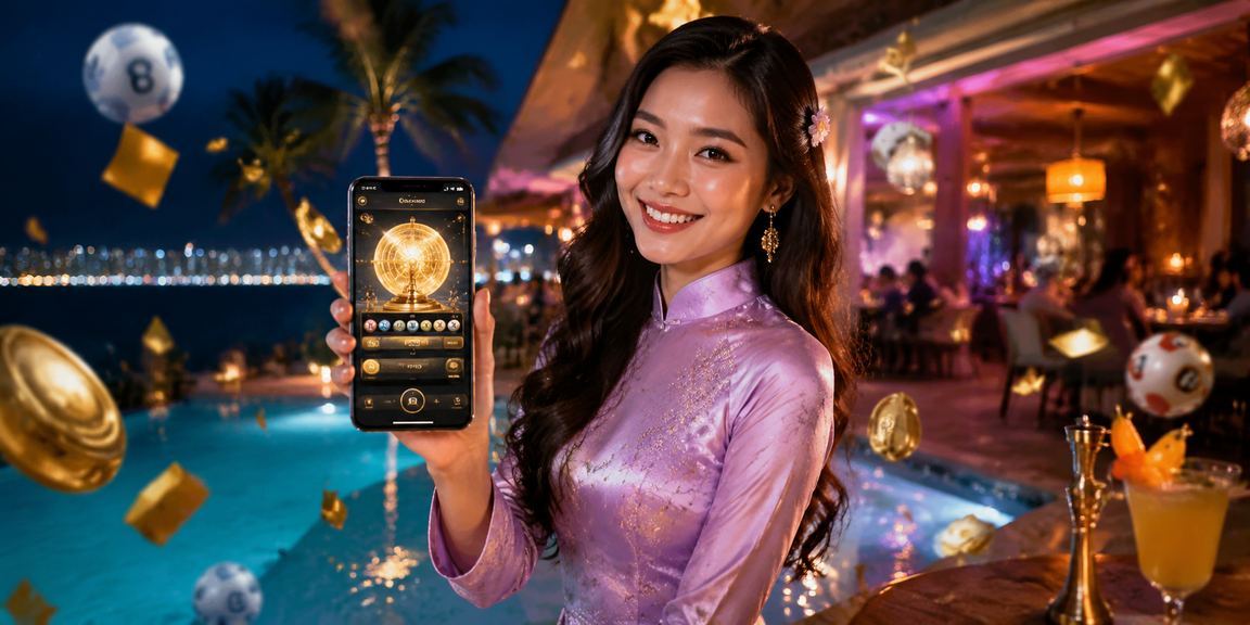 Khung cảnh người chơi thưởng thức cá cược xổ số tại Nha Trang